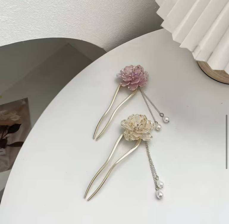 Flower Hair Fork