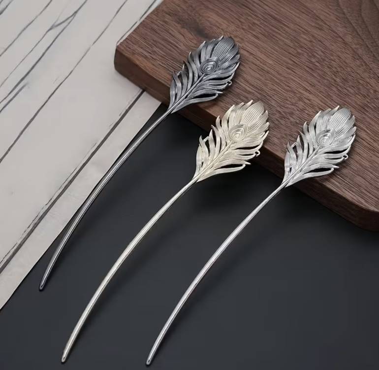 Feather Hair Pin