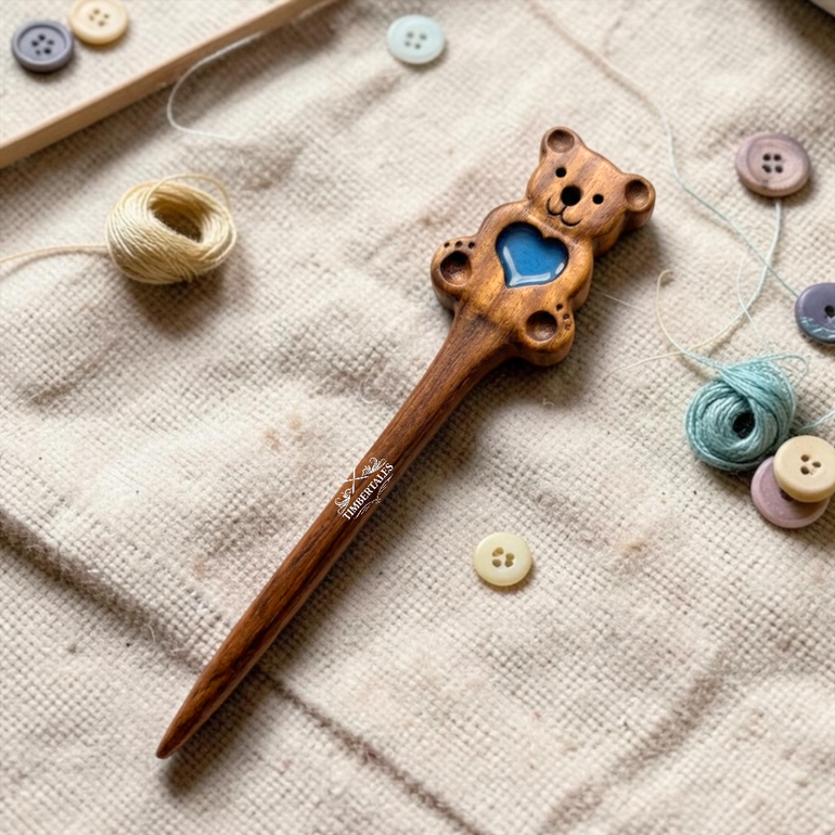 Teddy Hair Stick