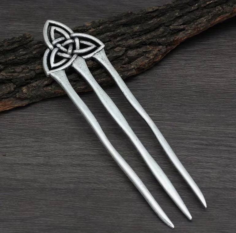 Celtic Knot Hair Fork