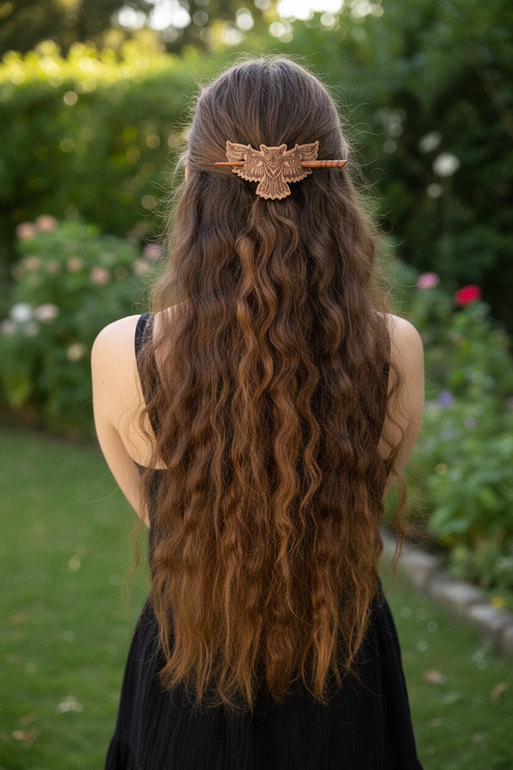 Owl Hair Barrette