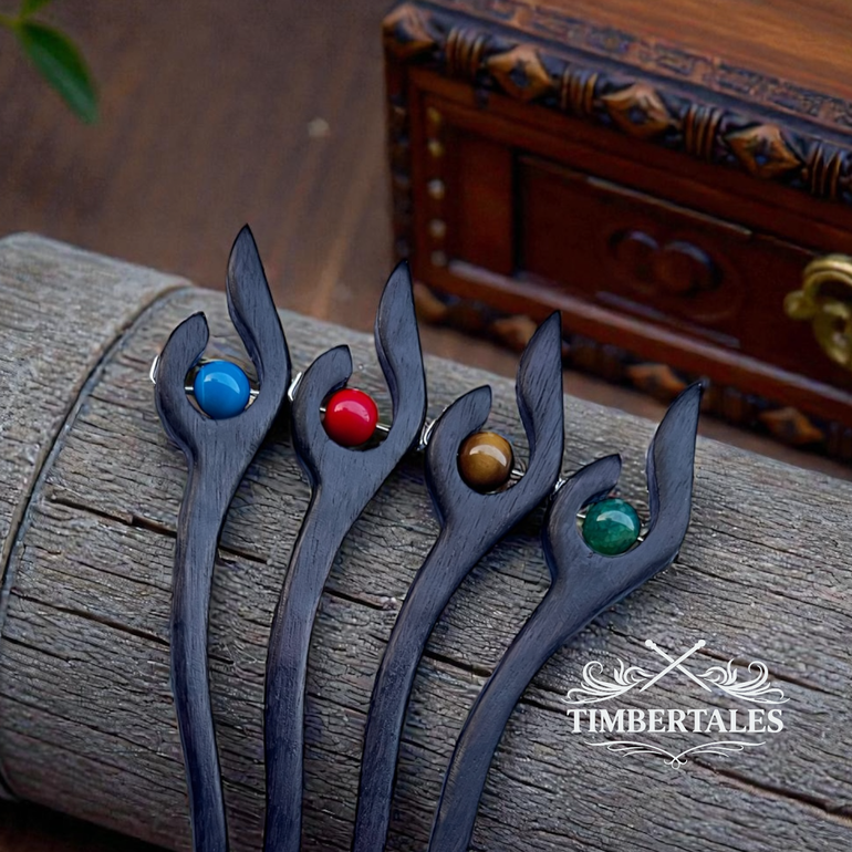 Gemwood Collection Hair Pin