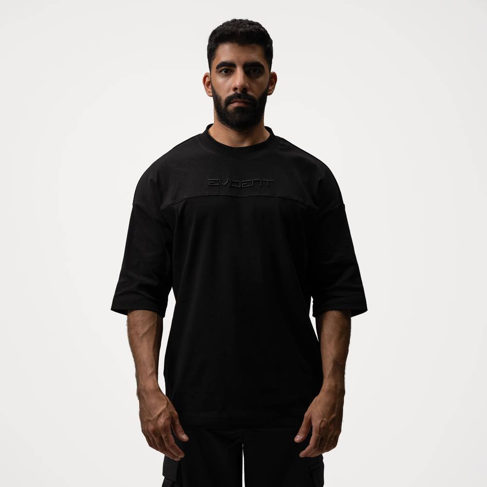 T-shirt Dark Black