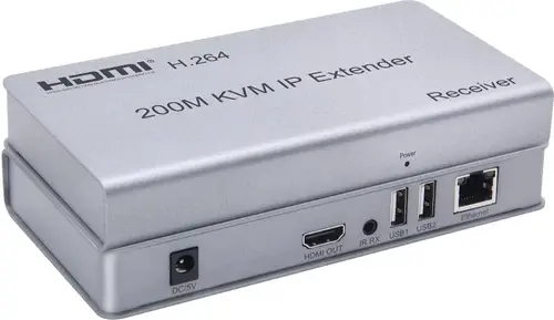 اكستندر 200M KVM IP EXTENDER / ناقل صورة وتحكم بالفارة على بعد 