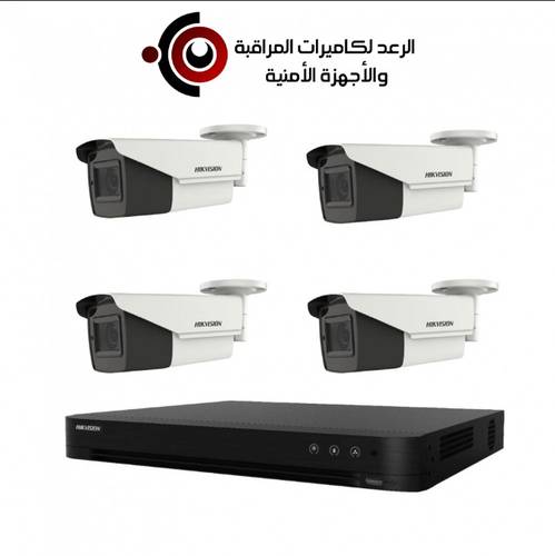 باقة 4 كاميرات 4k موتورايز