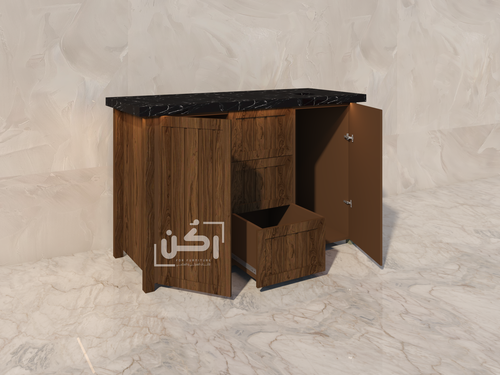 بار قهوة مودرن بعدة الوان - موديل 1002