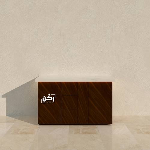 ركن قهوة نقشة جوز مودرن - موديل2125