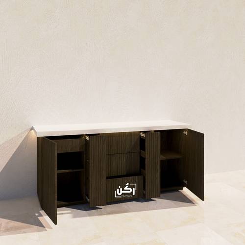 بار كوفي زيتي خشبي - موديل 3280