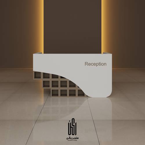 كاونتر استقبال مودرن ألوان متعددة - موديل 5077