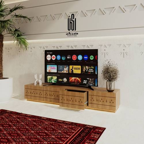 طاولة تلفاز نجدي - موديل RK304