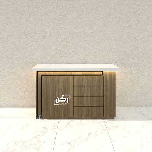 ركن قهوة بتصميم مبتكر ألوان متعددة -  بدون اكسسوارات - موديل 2027