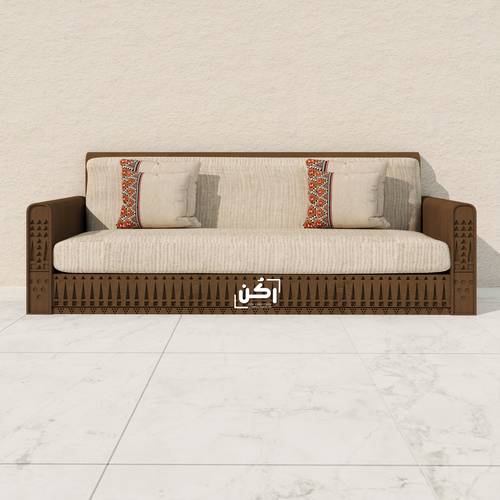 كنب تراث نجدي مودرن ألوان متعددة - موديل 3225