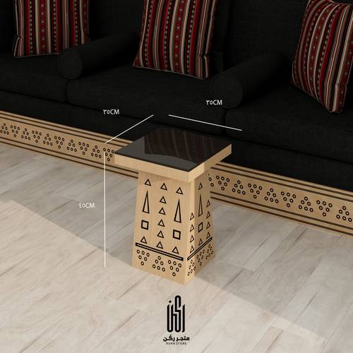 طاولة خدمة نجدي ألوان متعددة - موديل 9050