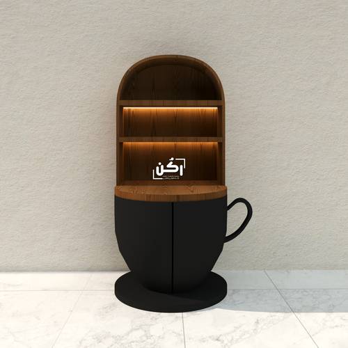 طاولة كوفي مودرن مستوحاة من شكل الفنجان - موديل 2028