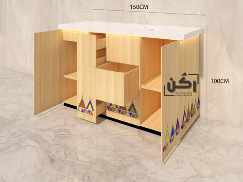  كورنر كوفي نقش جنوبي ميلامين وسط - موديل 1090