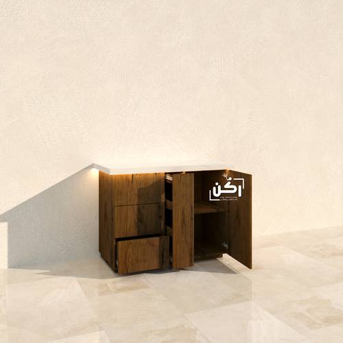 ركن قهوة بني ريفي فاخر - موديل 2036