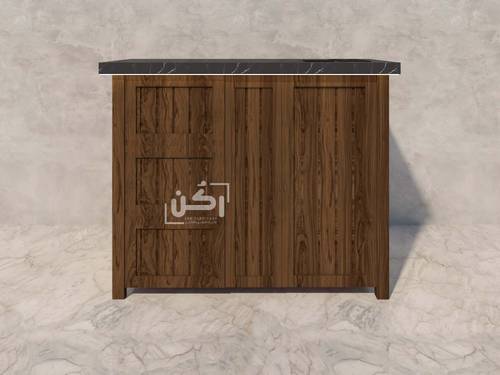 ميني بار قهوة مودرن بني غامق- موديل 1002