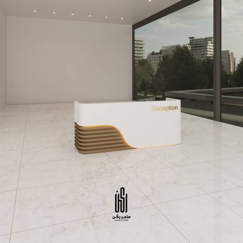كاونتر استقبال مودرن ألوان متعددة - موديل 5044