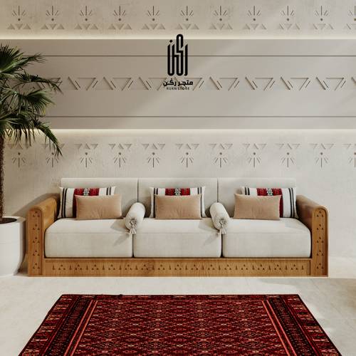 كنب جلسات نجدي ثلاثة انفار- موديل KN304