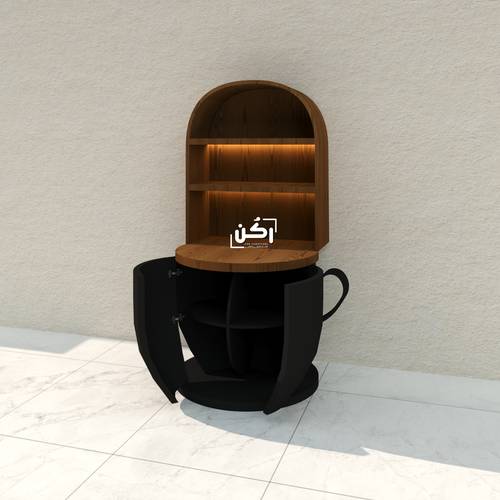 طاولة كوفي مودرن مستوحاة من شكل الفنجان - موديل 2028