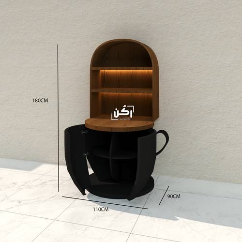 طاولة كوفي مودرن مستوحاة من شكل الفنجان - موديل 2028
