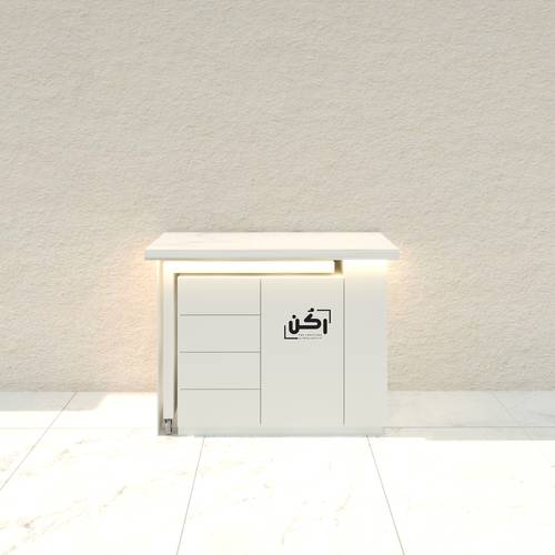 كورنر كوفي بتصميم مبتكر - ألوان متعددة - بدون اكسسوارات - موديل 2027