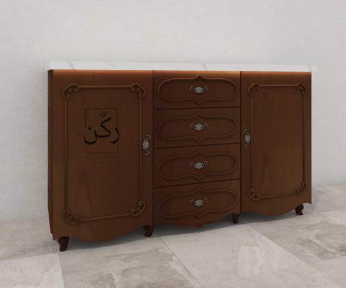 بار قهوة كلاسيكي سنديان - موديل 1079