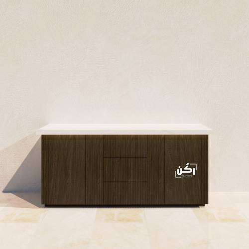 بار كوفي زيتي خشبي - موديل 3280