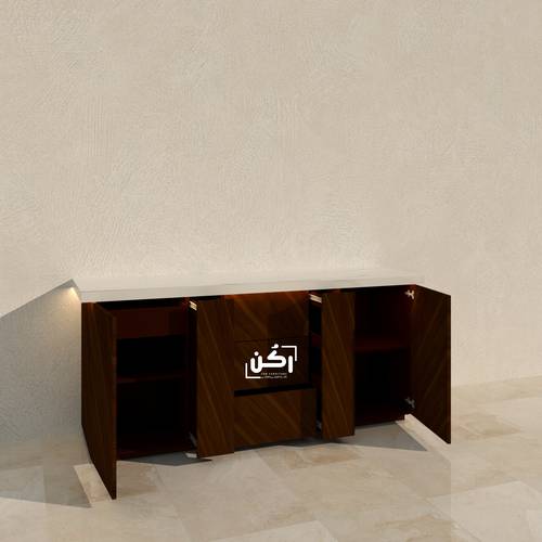 بار كوفي نقشة جوز مودرن - موديل2125
