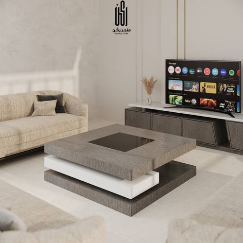 طاولة وسط رمادا - موديل TC212