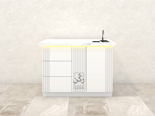 ميني كورنر كوفي ابيض موديل 107