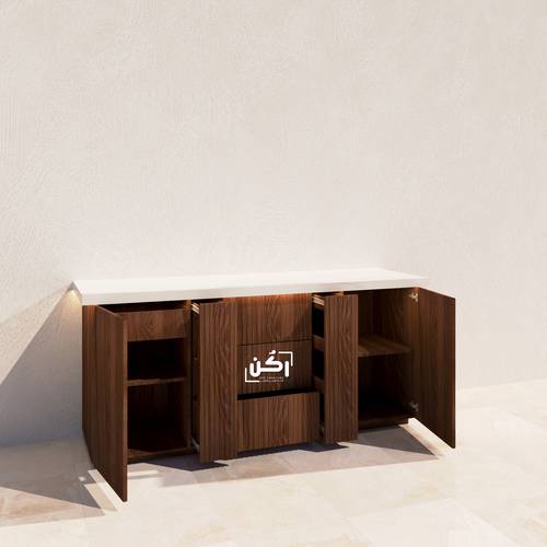 بار كوفي بني كلاسيك مودرن - موديل 3270