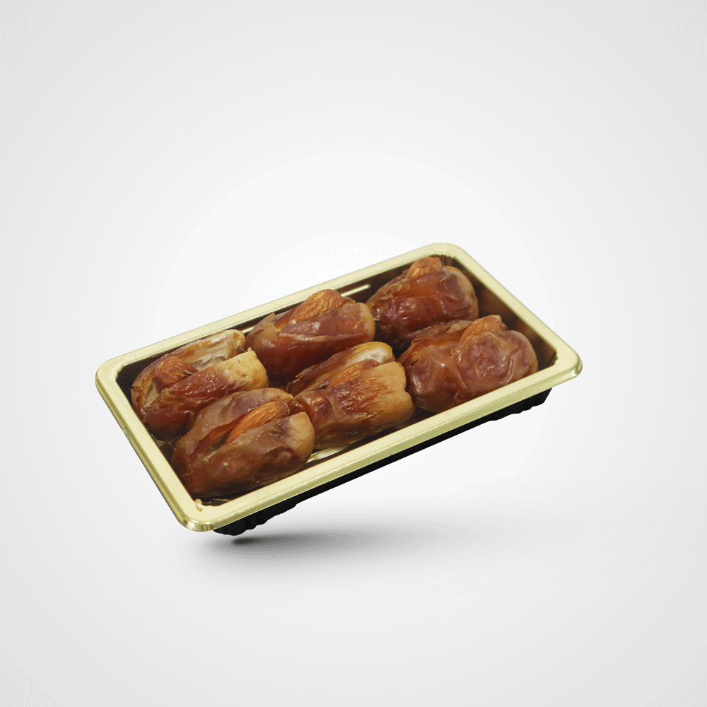 Mini SAQEi dates with almonds