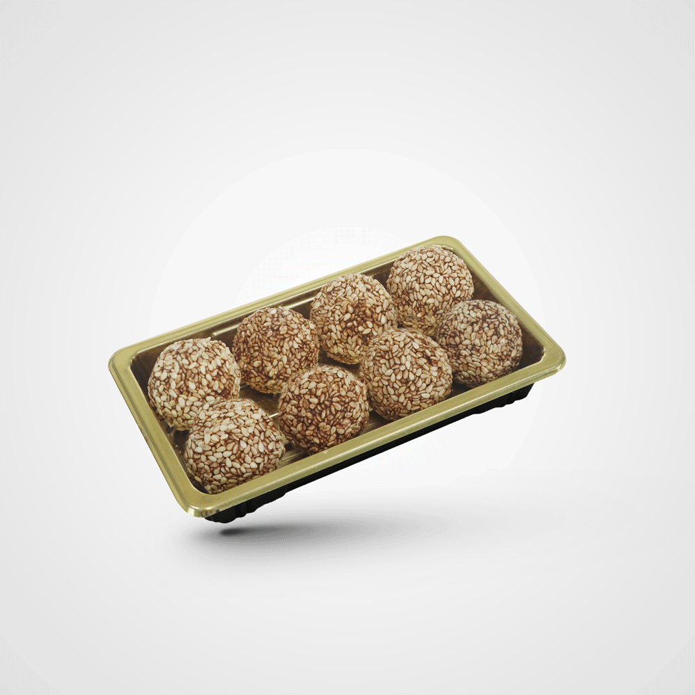 Date balls covered with sesame (MINI)