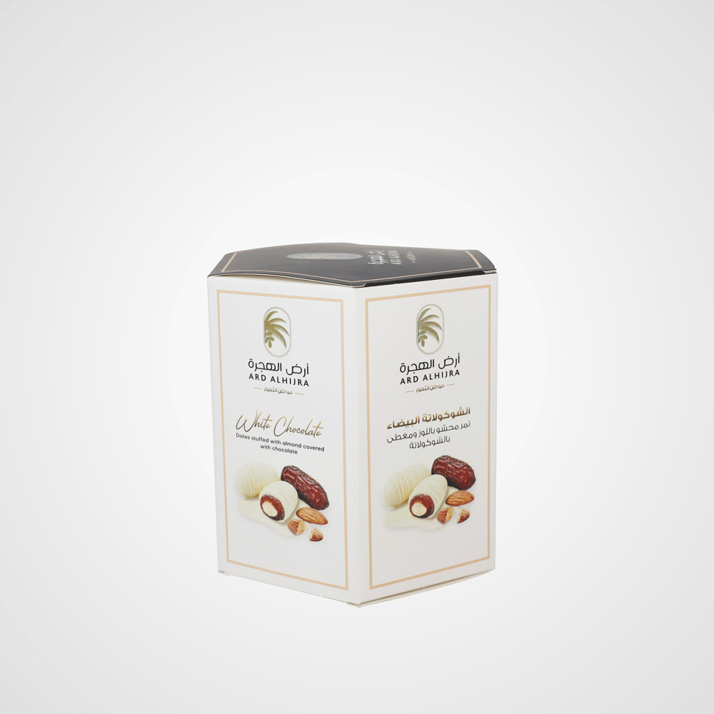 White chocolate dates