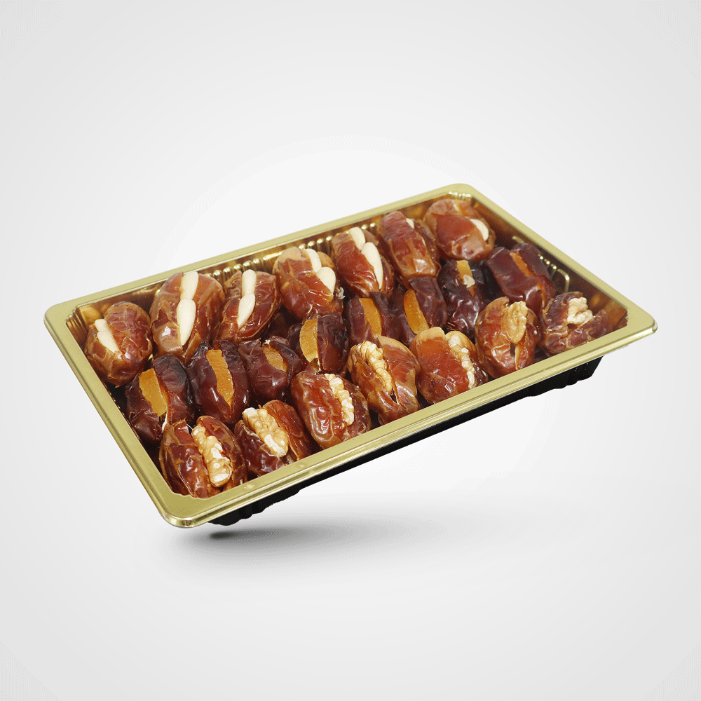 Dates with nuts and fruits
