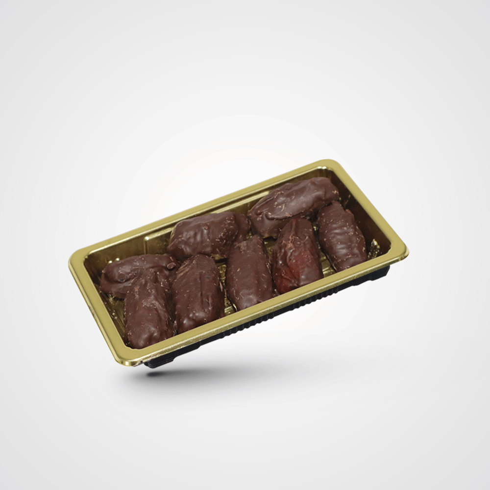 Mini dark chocolate dates