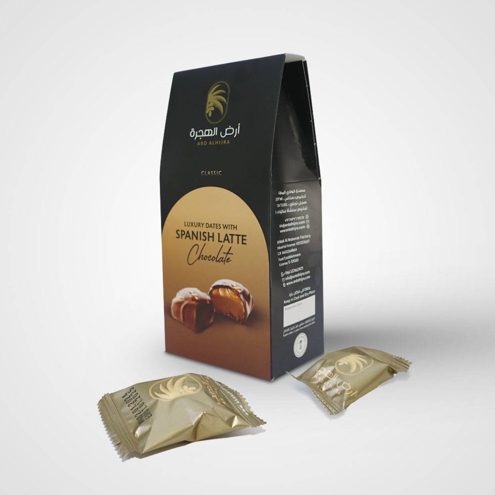 Dates stuffed with Spanish latte