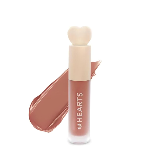  أحمر شفاه سائل مطفي  من هارتس -ROSE BEIGE 04