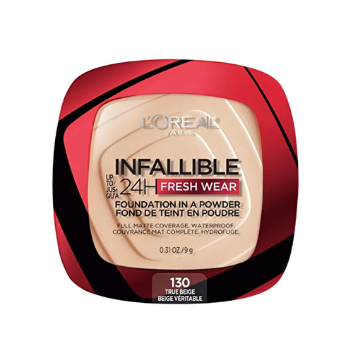 بودرة كريم الاساس انفاليبل True Beige 130 من لوريال باريس