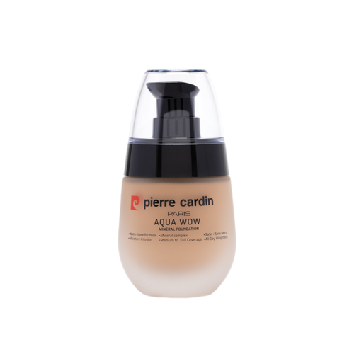 Pierre Cardin Aqua Wow Mıneral Foundatıon Ivory Skin with Warm Yellow 406