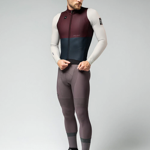 GOBIK LONG SLEEVE JERSEY HYDER MEN MERLOT - S
