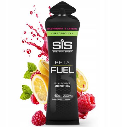 سيس جل الطاقة   SIS GEL BETA FUEL +ELECTRO RASP & LEMON 60 ML