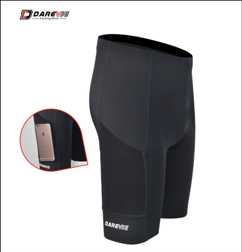 دارفي شورت مع جيب جانبي - XL - أسود