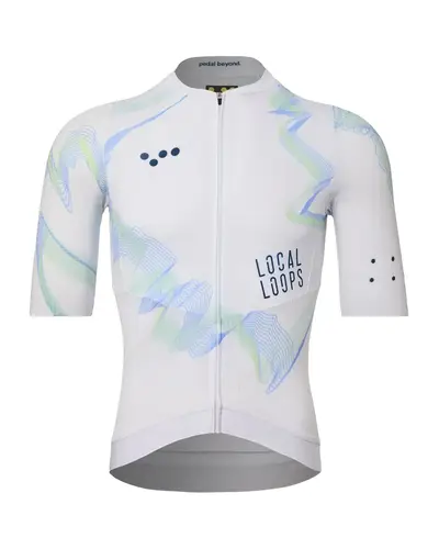 LOCAL LOOPS / MENS AIR JERSEY - WHITE SKY - XL - سماوي ابيض