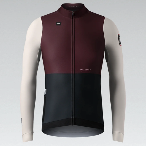 GOBIK LONG SLEEVE JERSEY HYDER MEN MERLOT - S