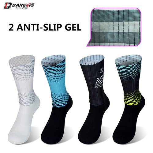 Darevie Combined Printing Socks - أسود
