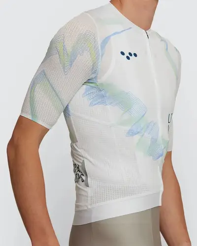LOCAL LOOPS / MENS AIR JERSEY - WHITE SKY - XL - سماوي ابيض