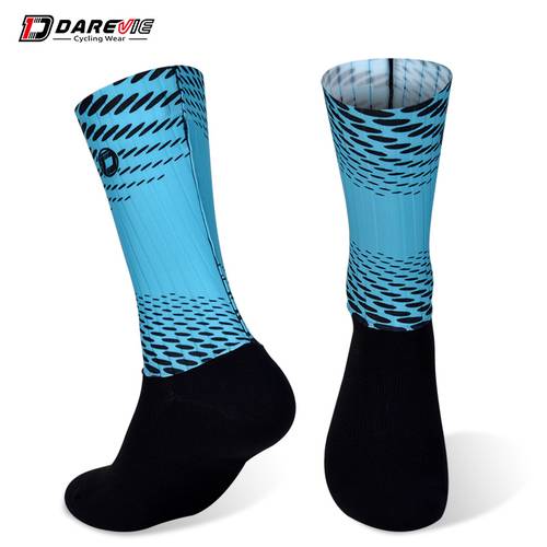 Darevie Combined Printing Socks - أسود