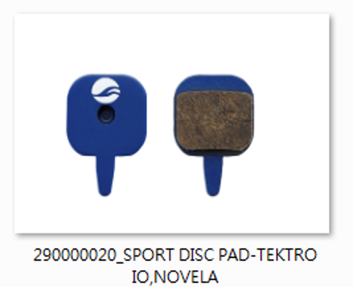 Giant - Disc Brake Pads - Sport -PAD-TEKTRO IO/NOVELA